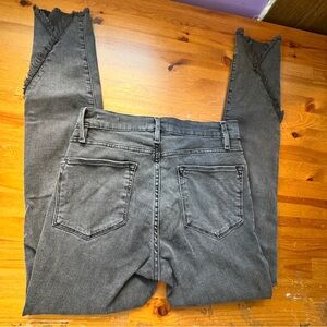 Frame Lehigh skinny black jeans size 27